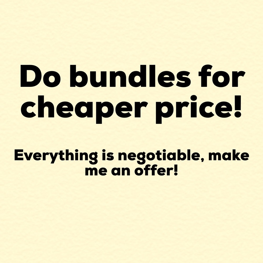 MAKE ME AN OFFER!! Bundles!